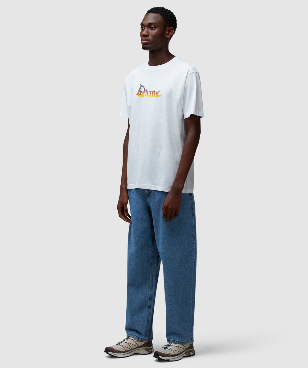 Dime Classic skynet t-shirt | WHITE | SEVENSTORE