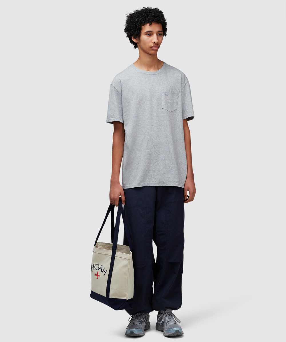 関送無料 Noah ノア Core logo pocket ロゴ ポケット Tシャツ Core Logo Pocket Tee - Noah