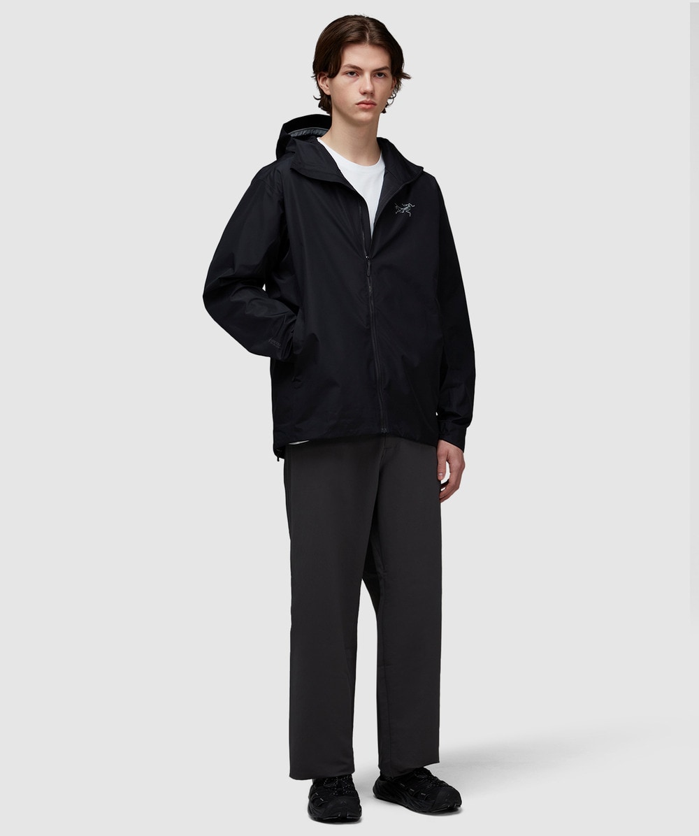 Arcteryx Solano hooded jacket | BLACK | SEVENSTORE
