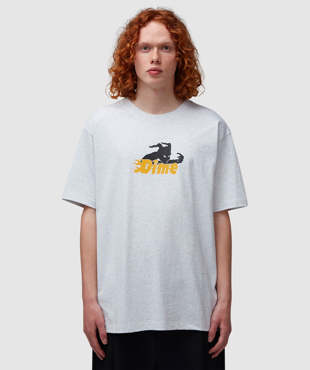 Dime Final T-shirt In Ash