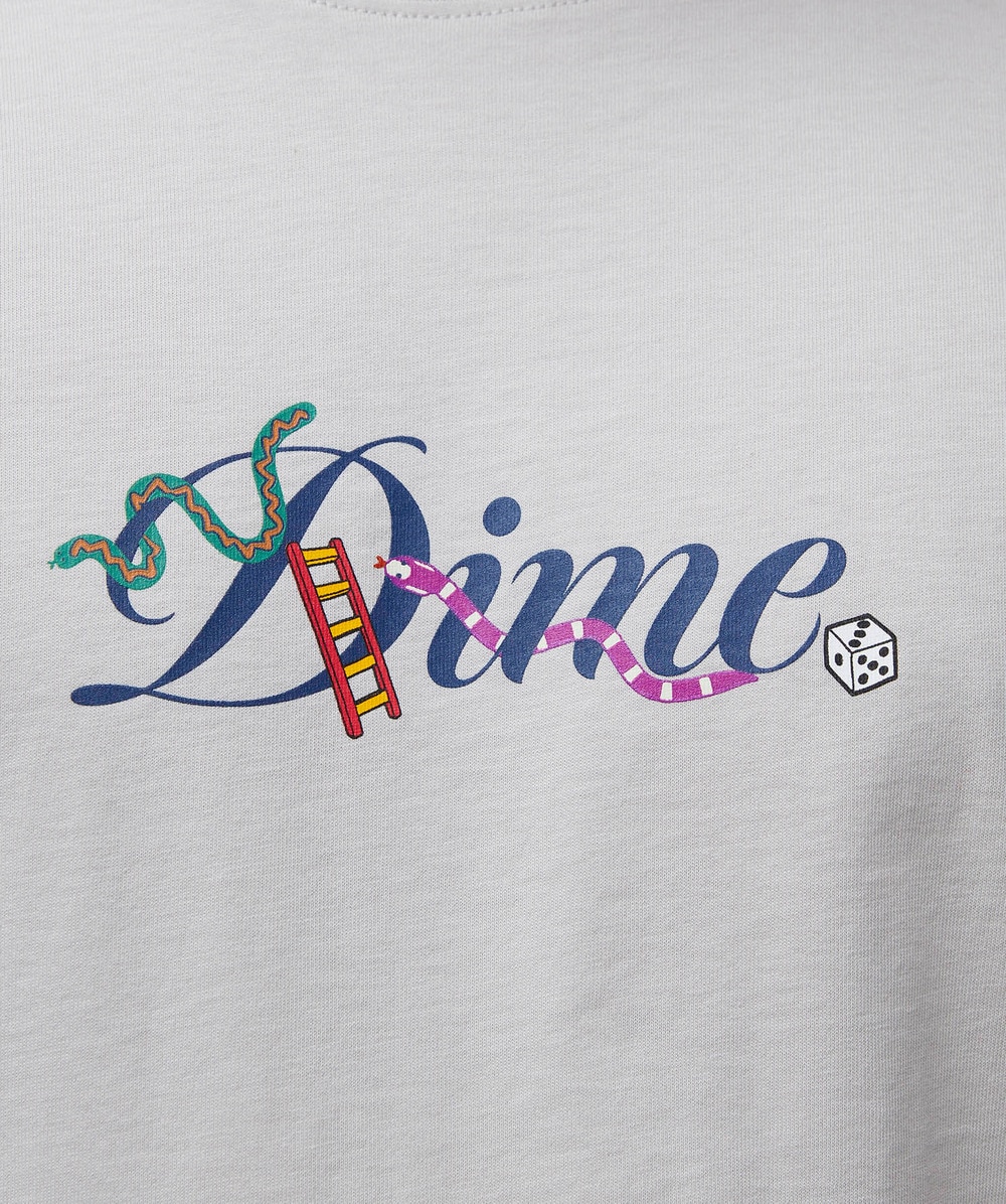 Dime Cursive snake t-shirt | CEMENT | SEVENSTORE