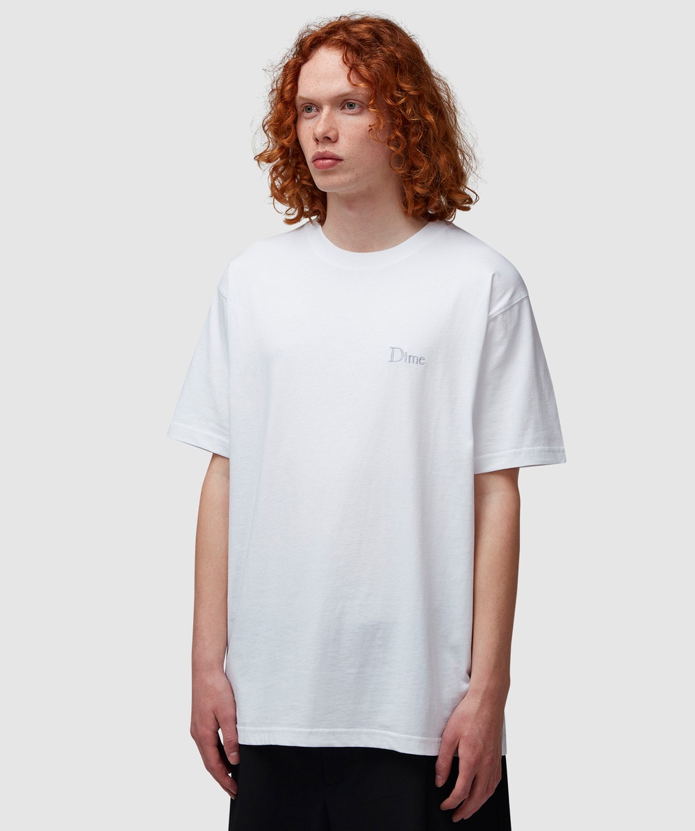 【Dime】 Classic Small Logo T-Shirt Dime Classic small logo t-shirt | WHITE | SEVENSTORE