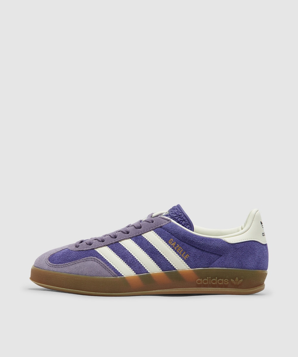 adidas Gazelle Indoor Sneaker (Collegiate Purple/Ftwr White/Shadow Violet - 4) - Size Clothing & Accessories > Shoes, Unisex
