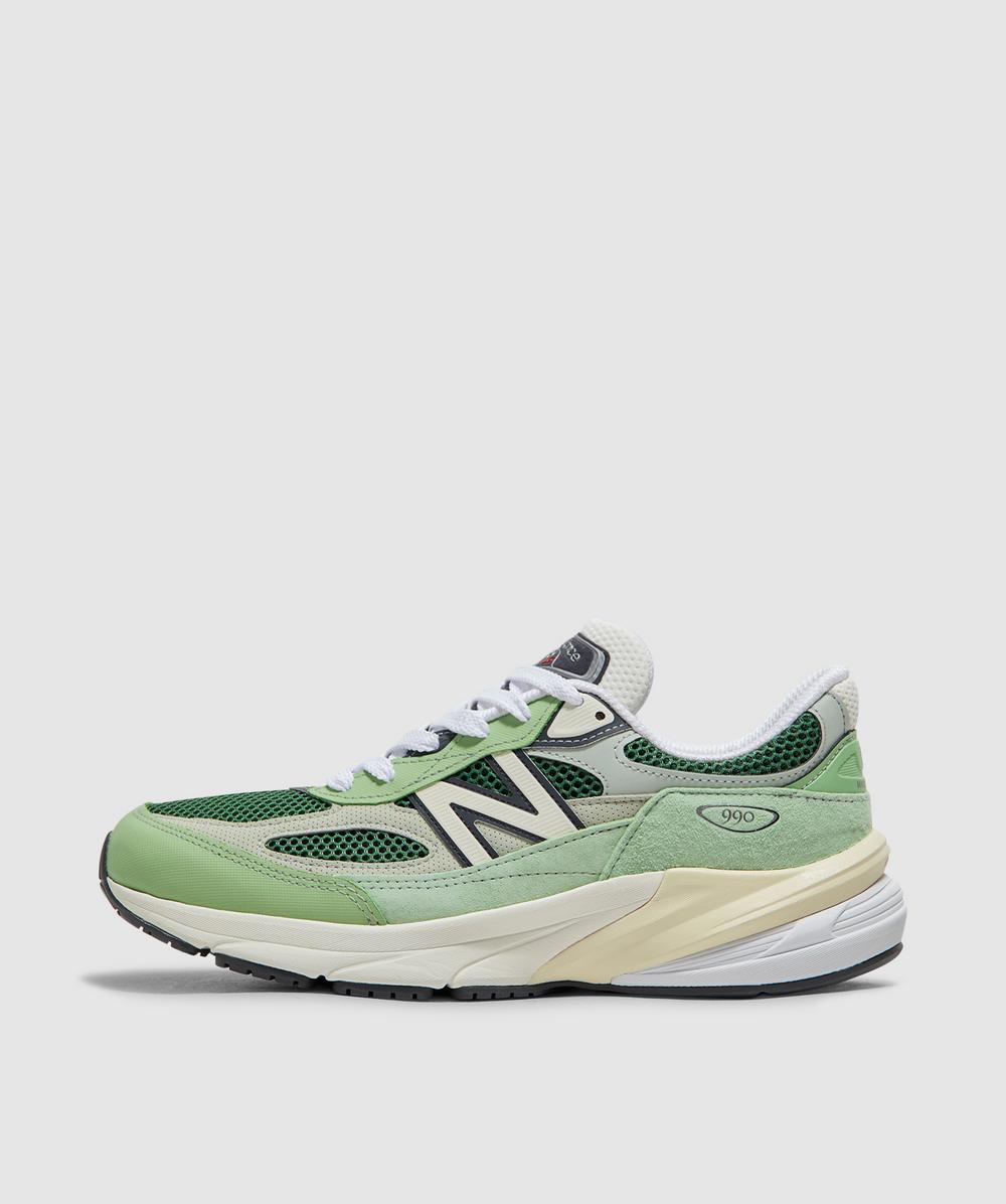 New Balance Mius 990 Sneaker (Mint/Forest - 6) - Size 6 - Men's, Unisex
