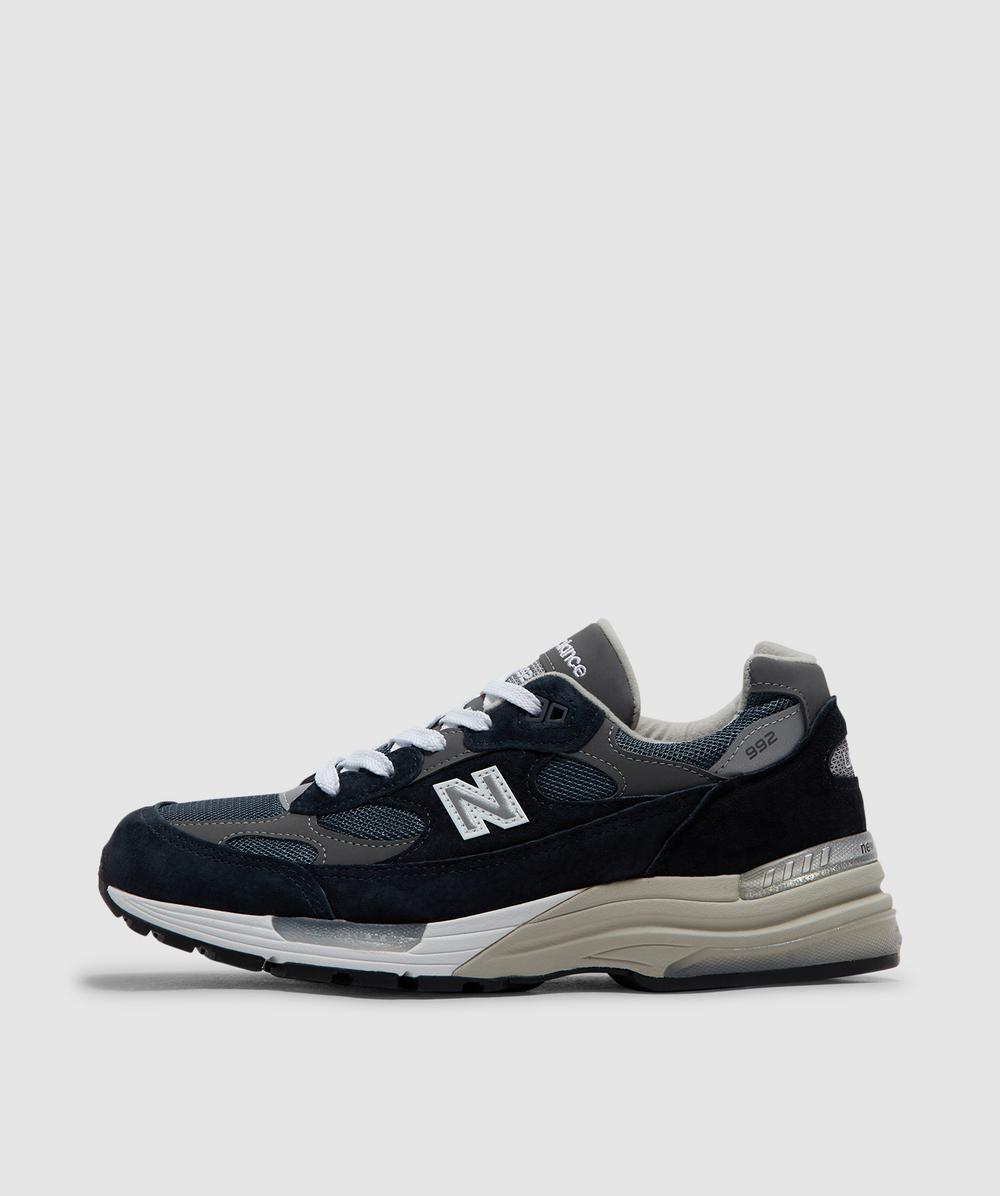 New Balance Men's Navy Mius 992 Sneaker (Navy/White - 9) - Size 9