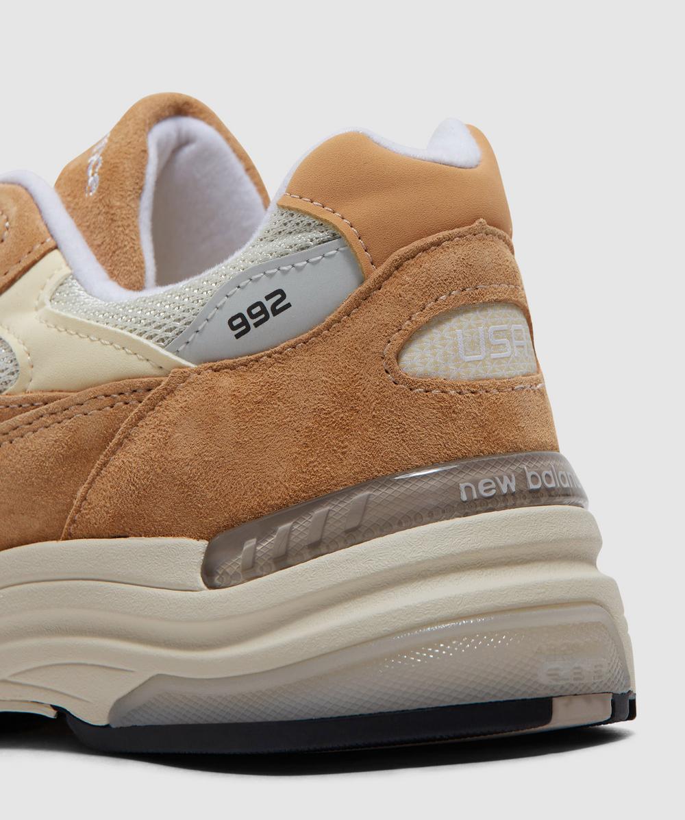 【送料込】NEW BALANCE MIUSA 992 スエード レザー スニーカー NEW BALANCE MIUSA 992 スエード メッシュ レザー スニーカー