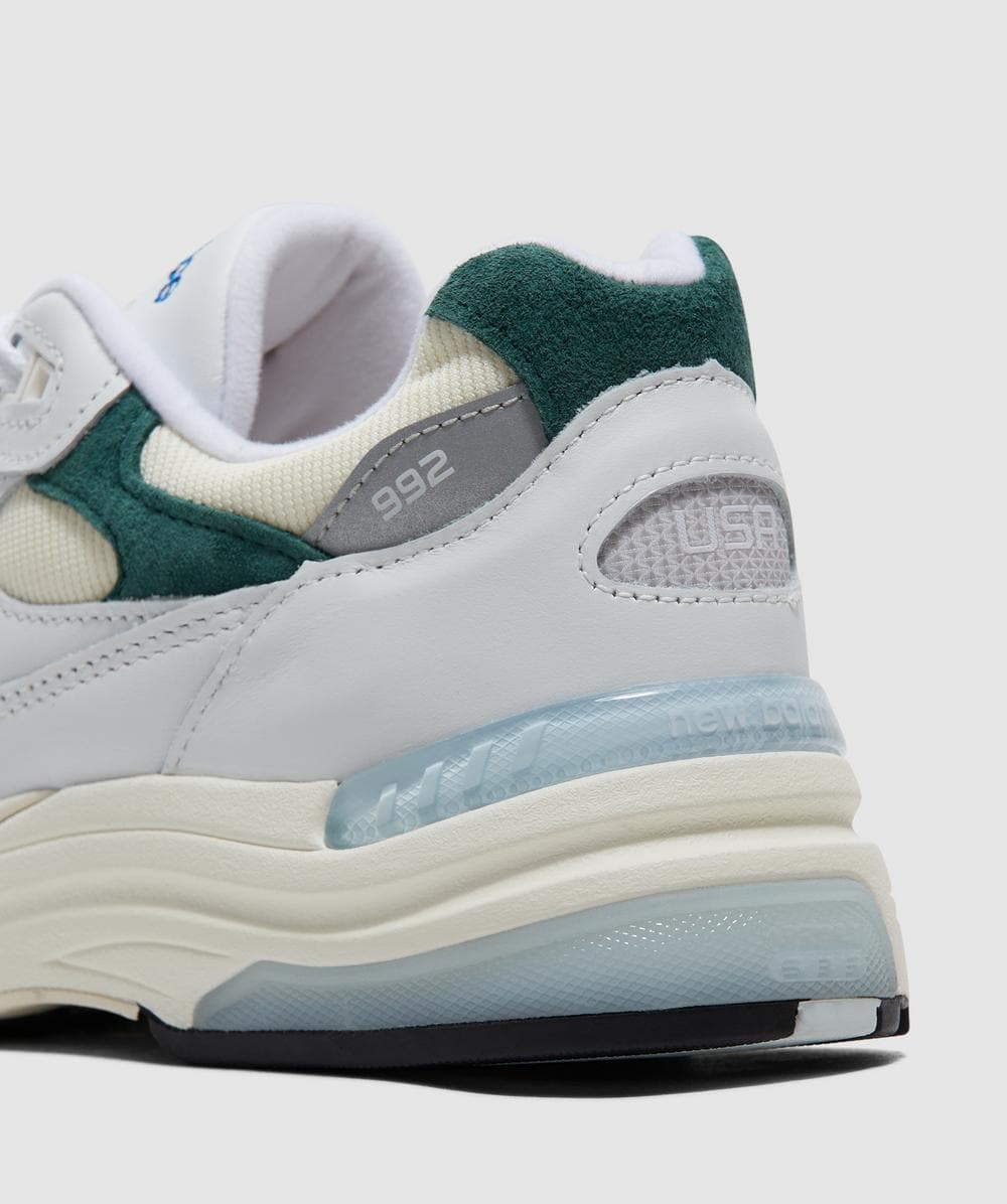 New Balance MIUS 992 sneaker | WHITE/GREEN | SEVENSTORE