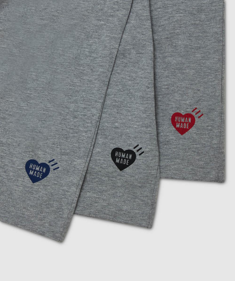 Human Made 3-pack t-shirt | GREY | SEVENSTORE