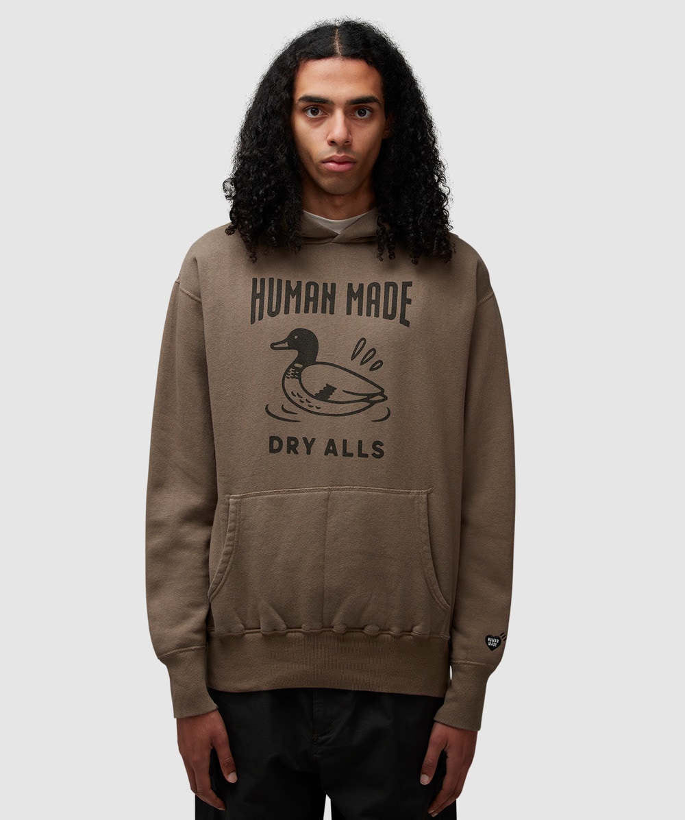 Human Made Tsuriami Hoodie (Brown - M) - Size M, Male