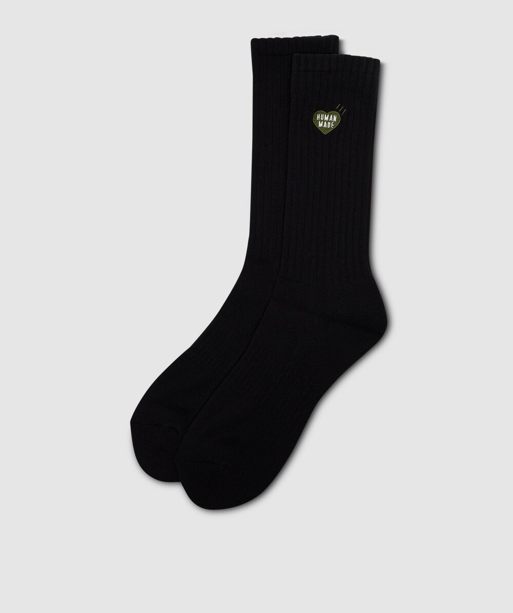 Human Made Pile Socks In Black