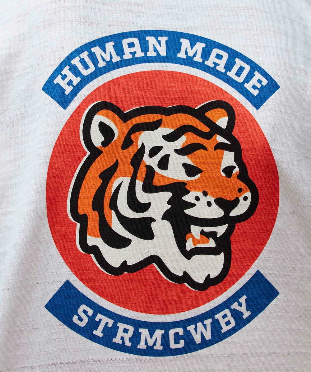 S M HUMAN 良き MADE TIGER GAUZE ALOHA SHIRT
