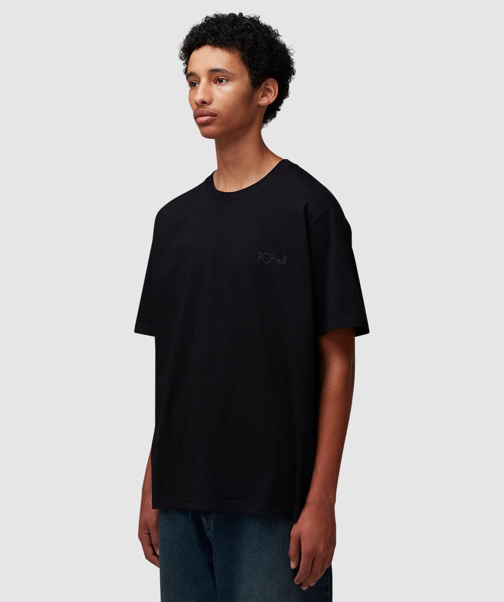 Polar Skate Co Steve t-shirt | BLACK | SEVENSTORE