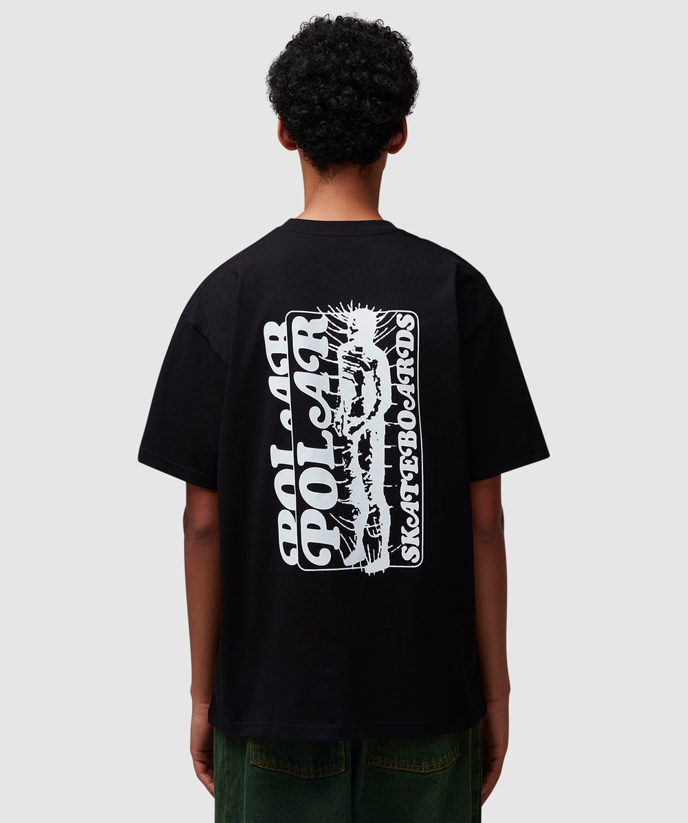 Polar Skate Co Fields T-shirt In Black