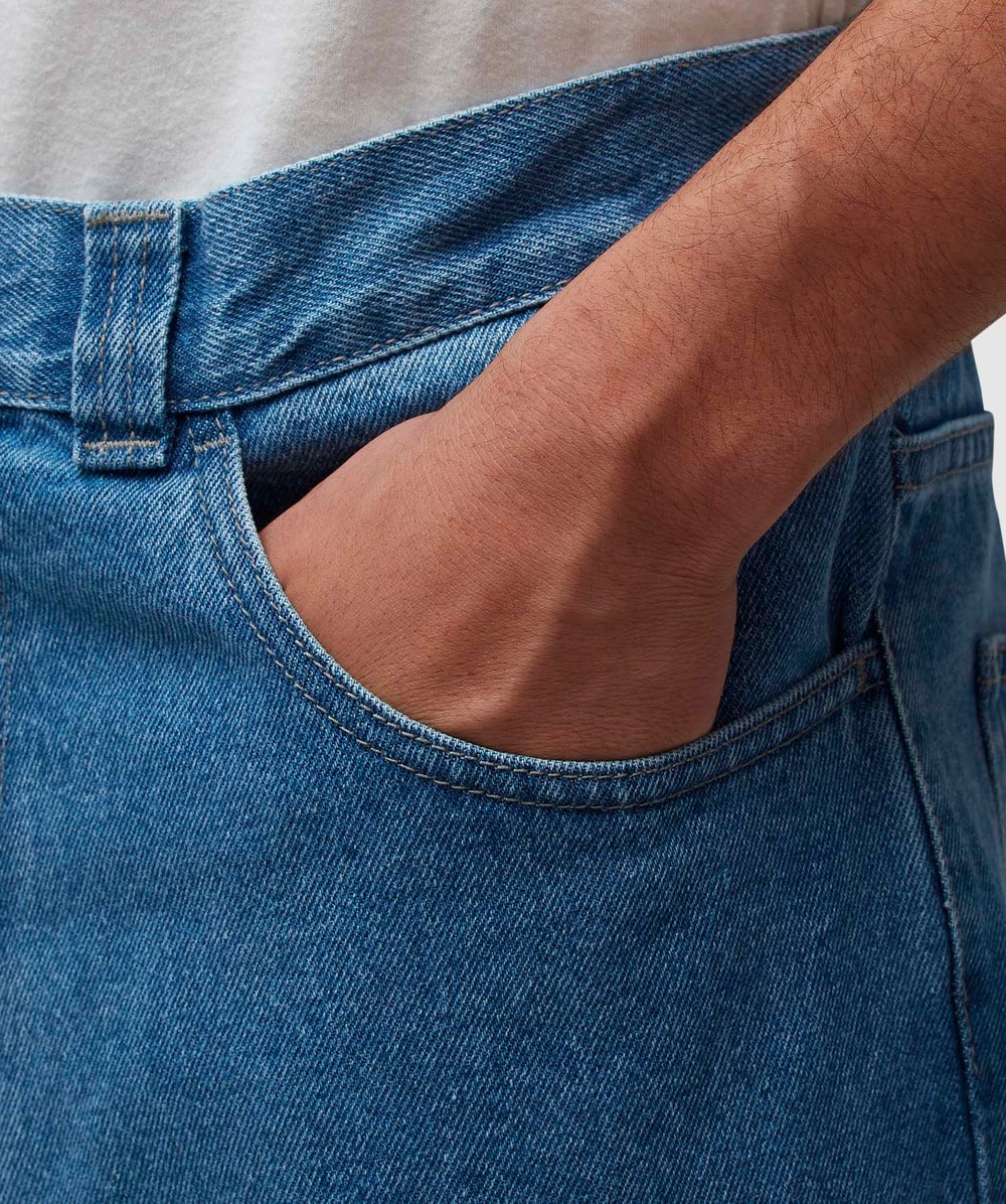 Polar Skate Co Big boy pant | MID BLUE | SEVENSTORE