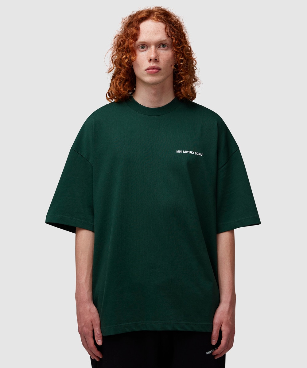 MKI MIYUKI ZOKU Uniform T-Shirt (Green - L) - Size Clothing & Accessories > Clothing > Shirts & Tops, Unisex