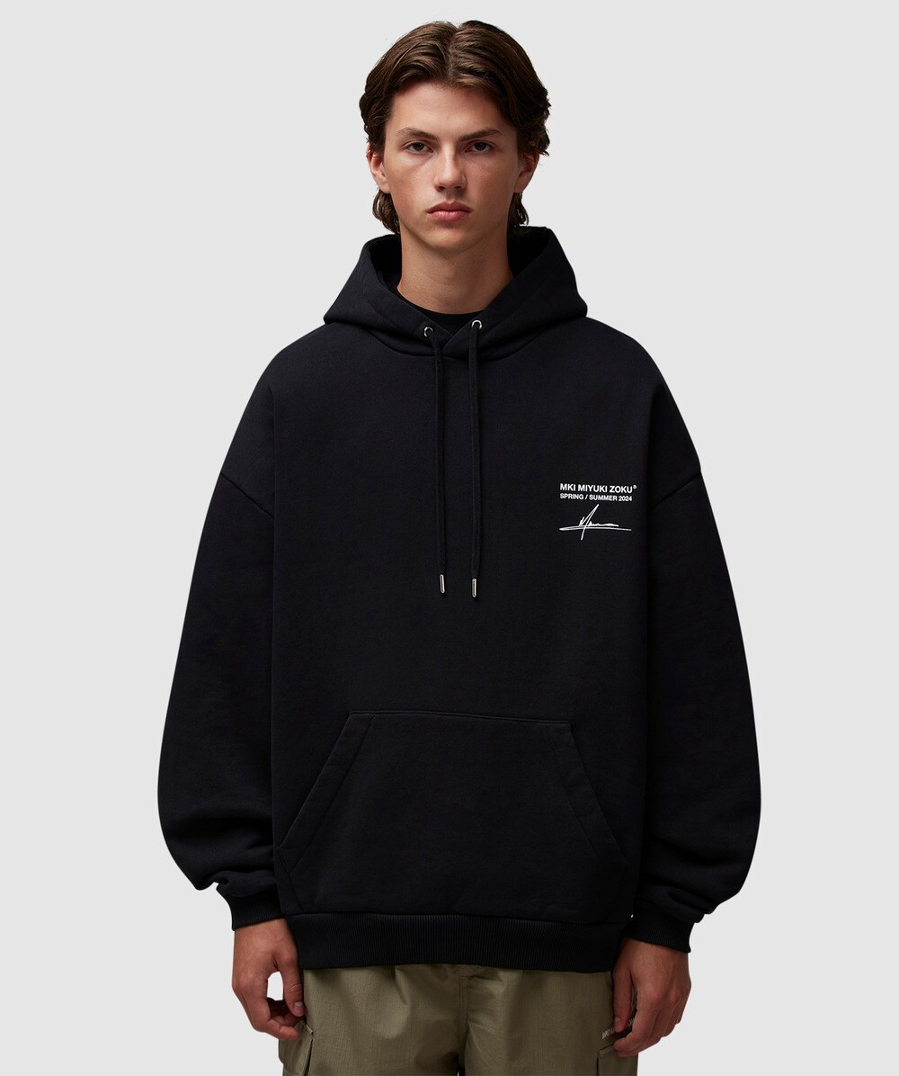 MKI MIYUKI ZOKU Resort Hoodie (Black - L) - Size L, Male