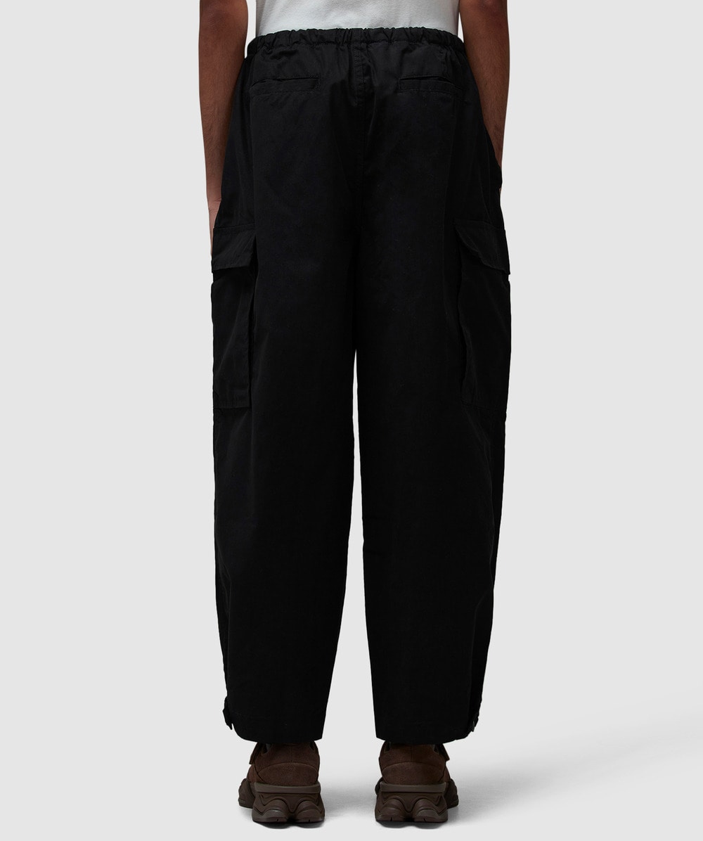 【Raucohouse】Aegis pin-tuck nylon balloon wide pants Pintuck Nylon Wide-Leg Cargo Pants CY514 - Acubi style | LEWKIN