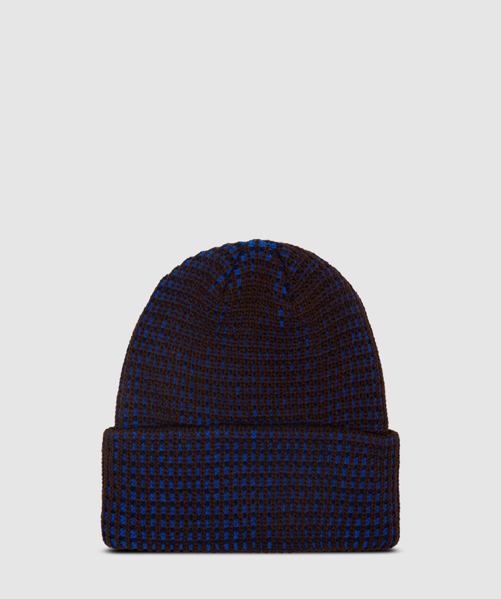 早い者勝ち） NOAH Tri-Color Beanie ブルー　ブラック NOAH】 ☆ TRI-COLOR BEANIE ☆ トリカラービーニー (NOAH