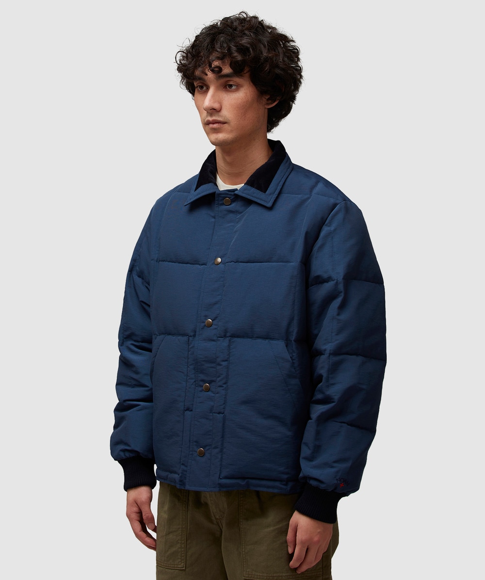 Noah Quilted puffer | NAVY | SEVENSTORE