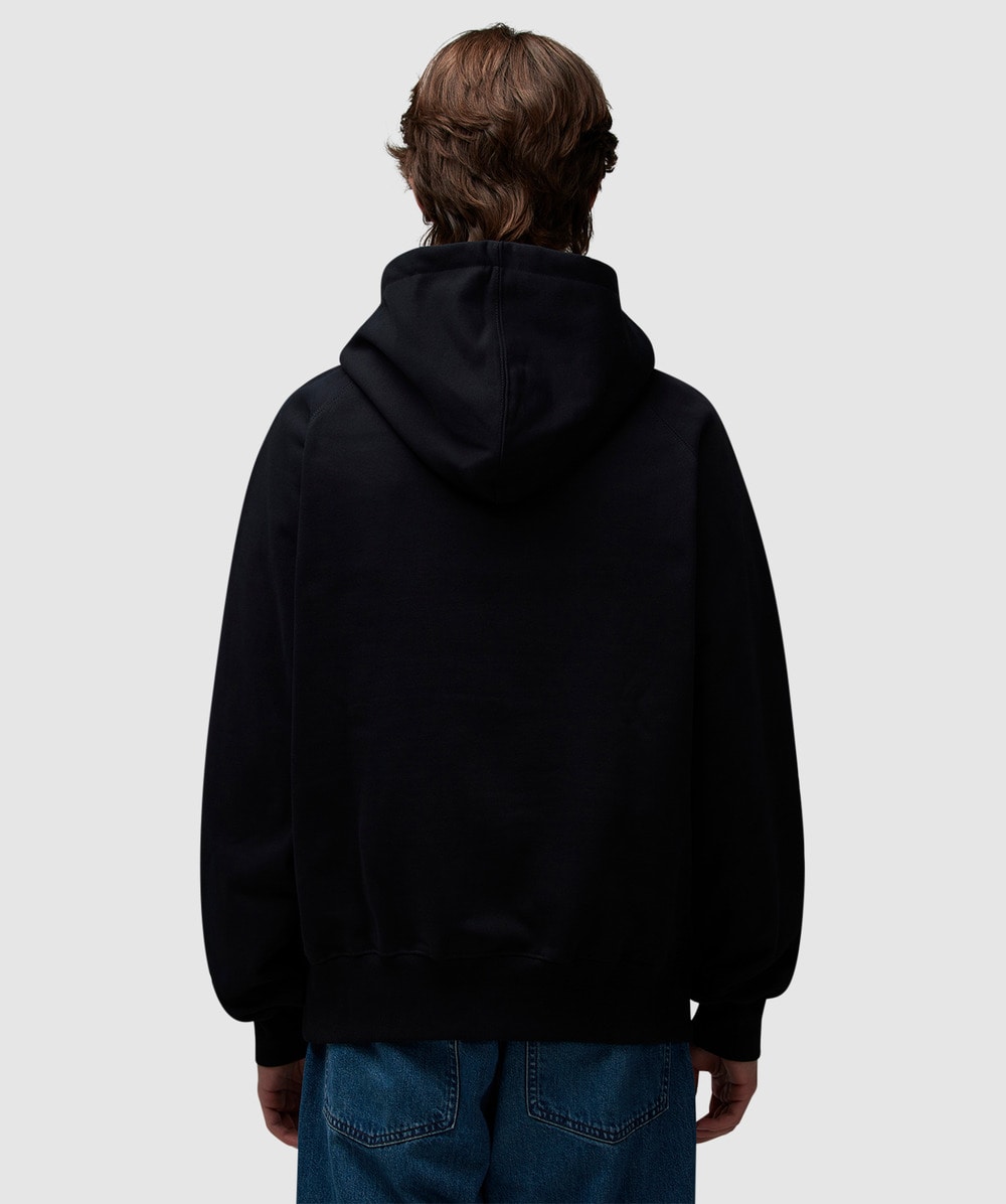 FrizmWORKS OG heavyweight pullover hoodie BLACK SEVENSTORE