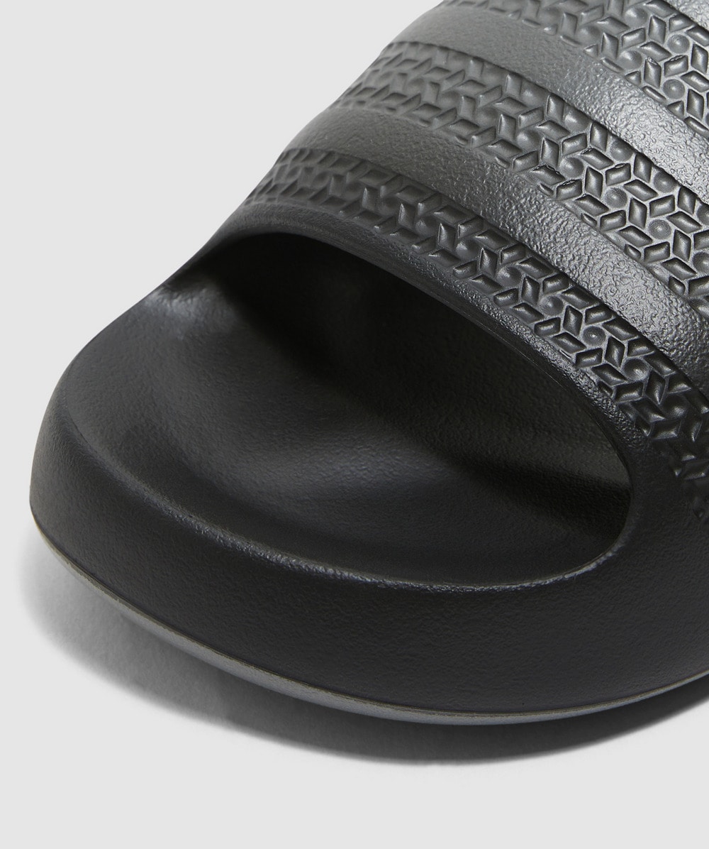 adidas X Dime ayoon slider | CORE BLACK/VISTA GREY/GOLD MET