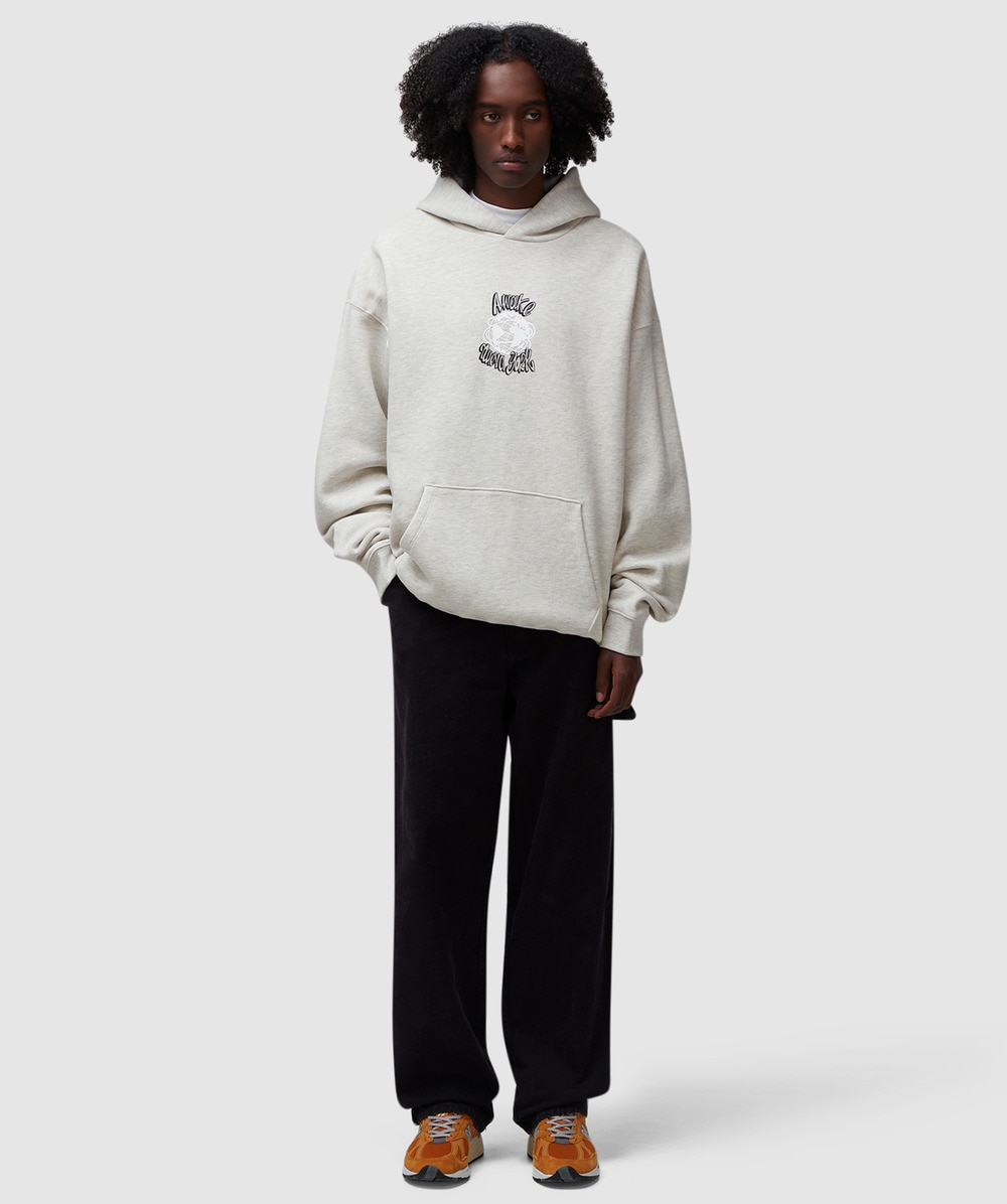 【AWAKE NY】SAN LAZARO HOODIE Grey Jordan x Awake NY Fleece Hoodie | Footpatrol