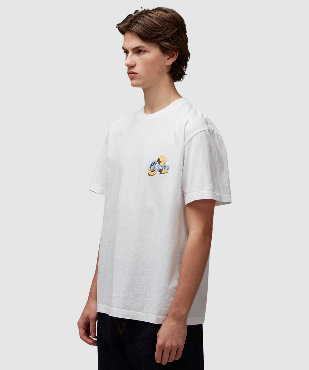 Awake NY Crown “A” t-shirt | WHITE | SEVENSTORE