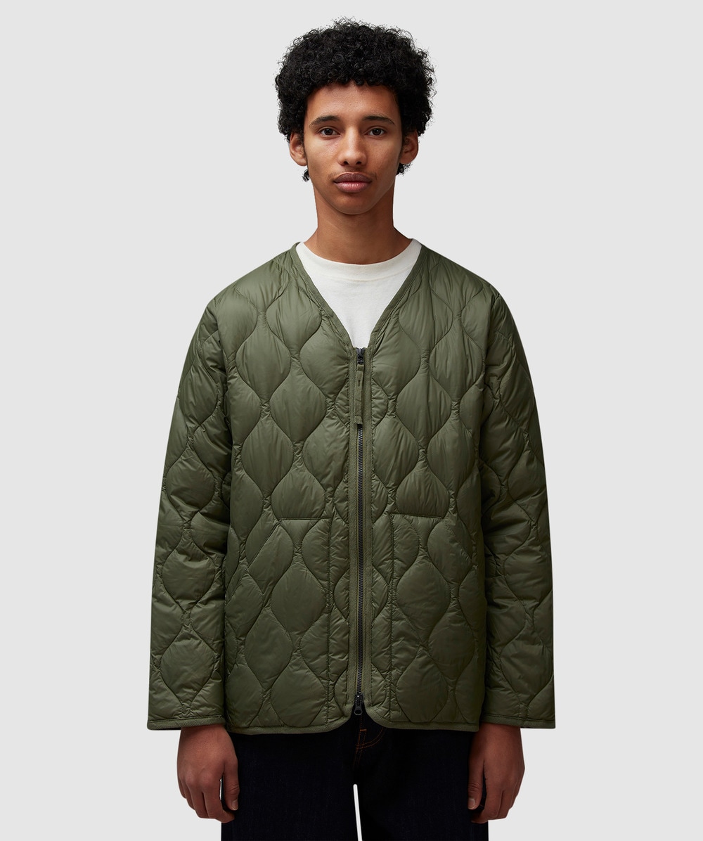 Taion Military V-Neck Soft Shell Jacket (Olive - Xl) - Size XL, Male