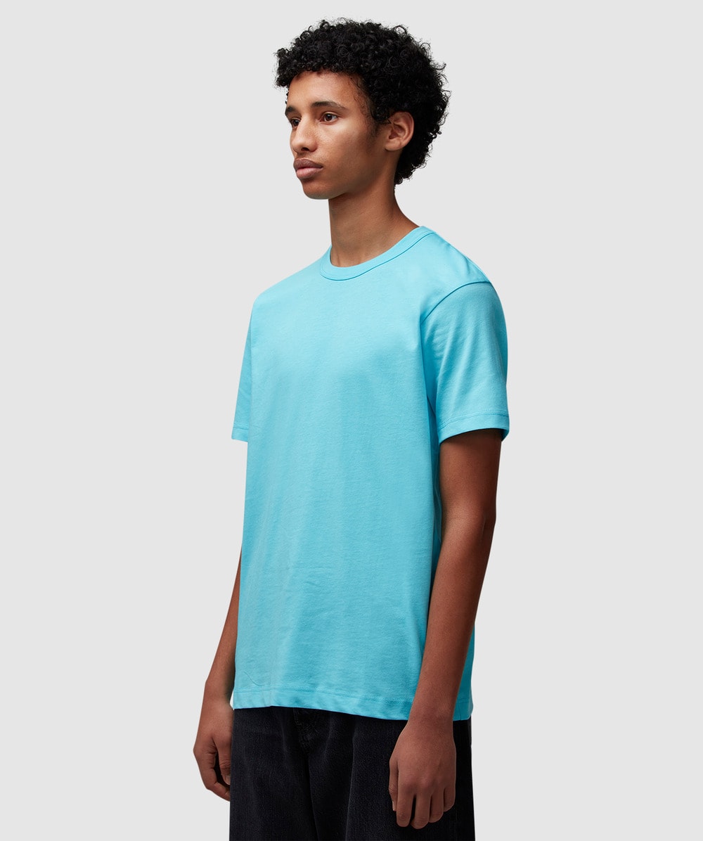 Comme des Garçons SHIRT Mini back logo t-shirt | BLUE