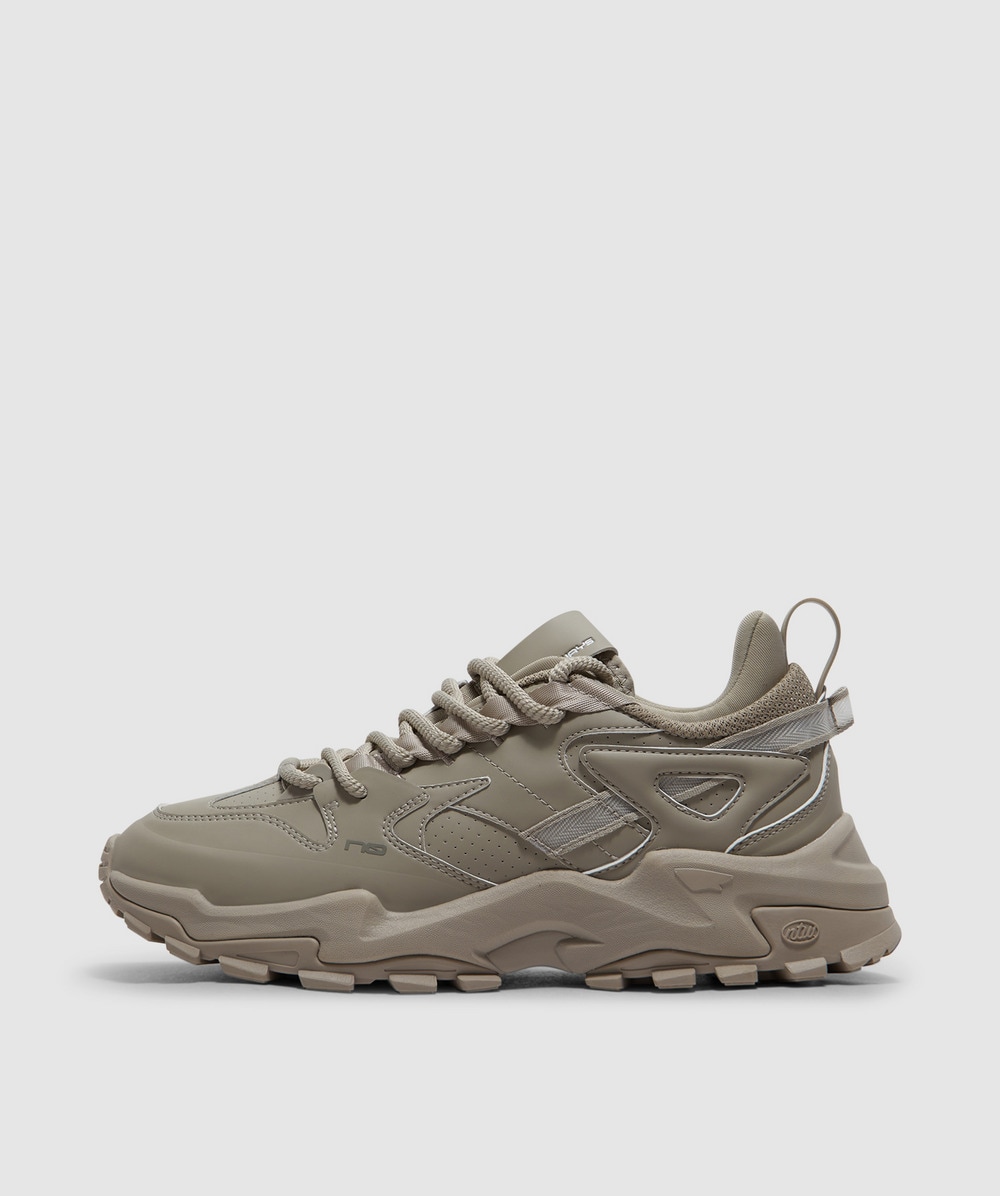 Notwoways Model-1 Sneaker In Beige Rflct