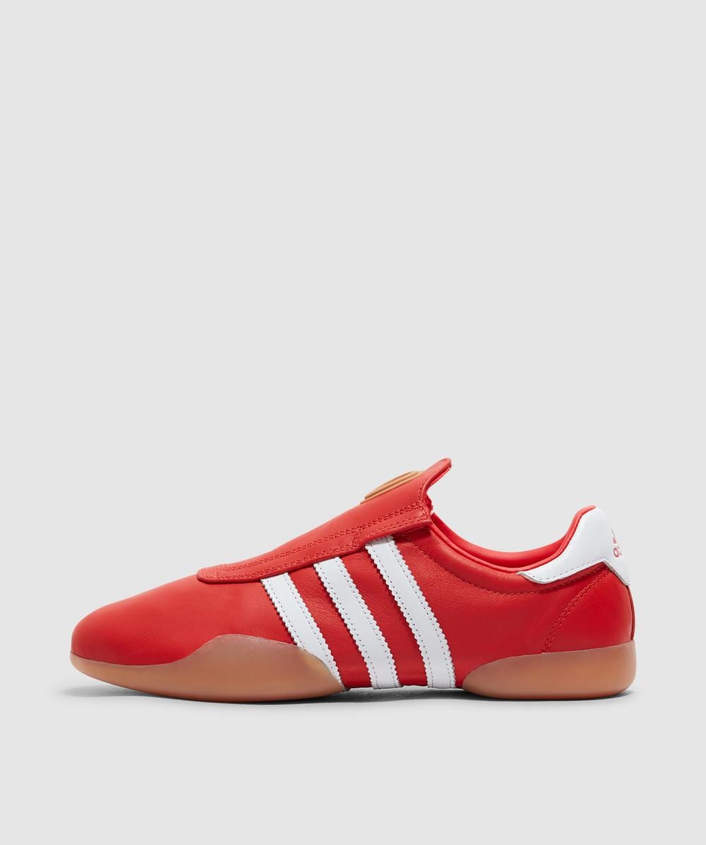 adidas Taekwondo Mei Sneaker (Red/Ftwr White/Gum 2 - 6) - Size 6 - Men's, Unisex