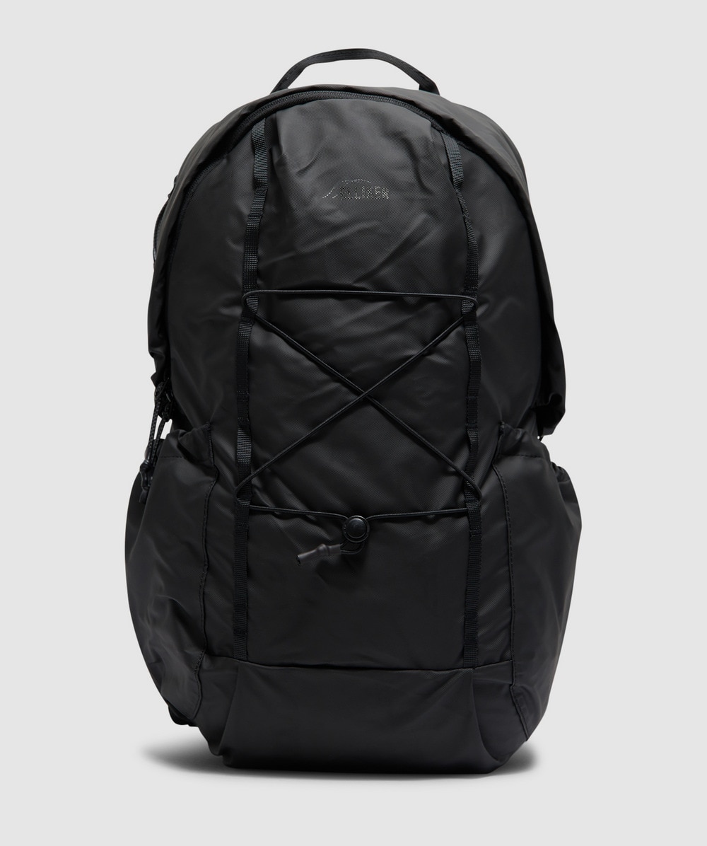 Elliker Kiln Hooded Zip Top Backpack In Black