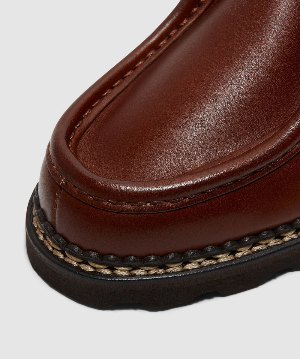 靴 Paraboot MICHAEL MARRON 43 Paraboot Michael Marron Leather Derby Shoe – Drakes US