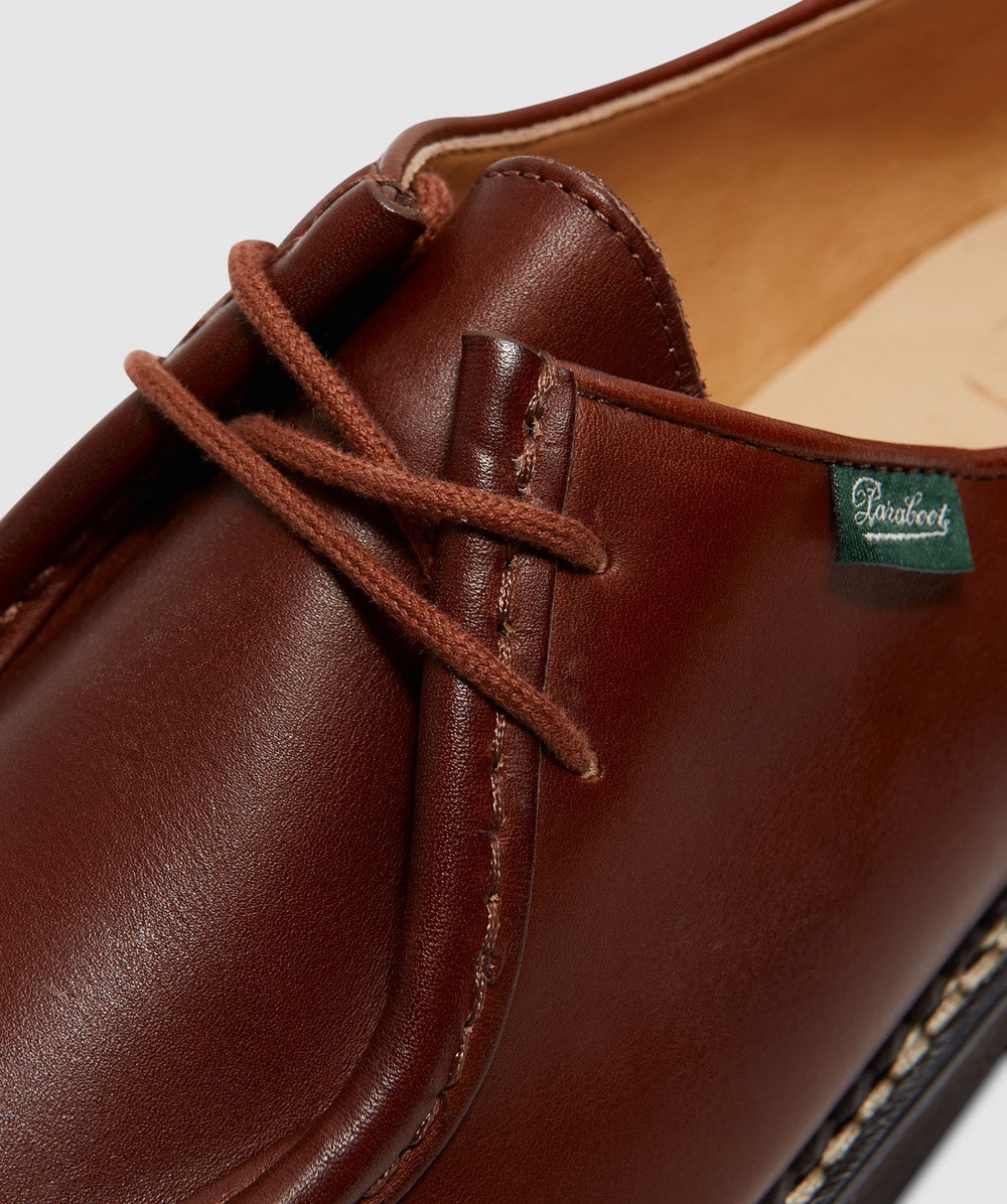靴 Paraboot MICHAEL MARRON 43 Paraboot Michael Marron Leather Derby Shoe – Drakes US
