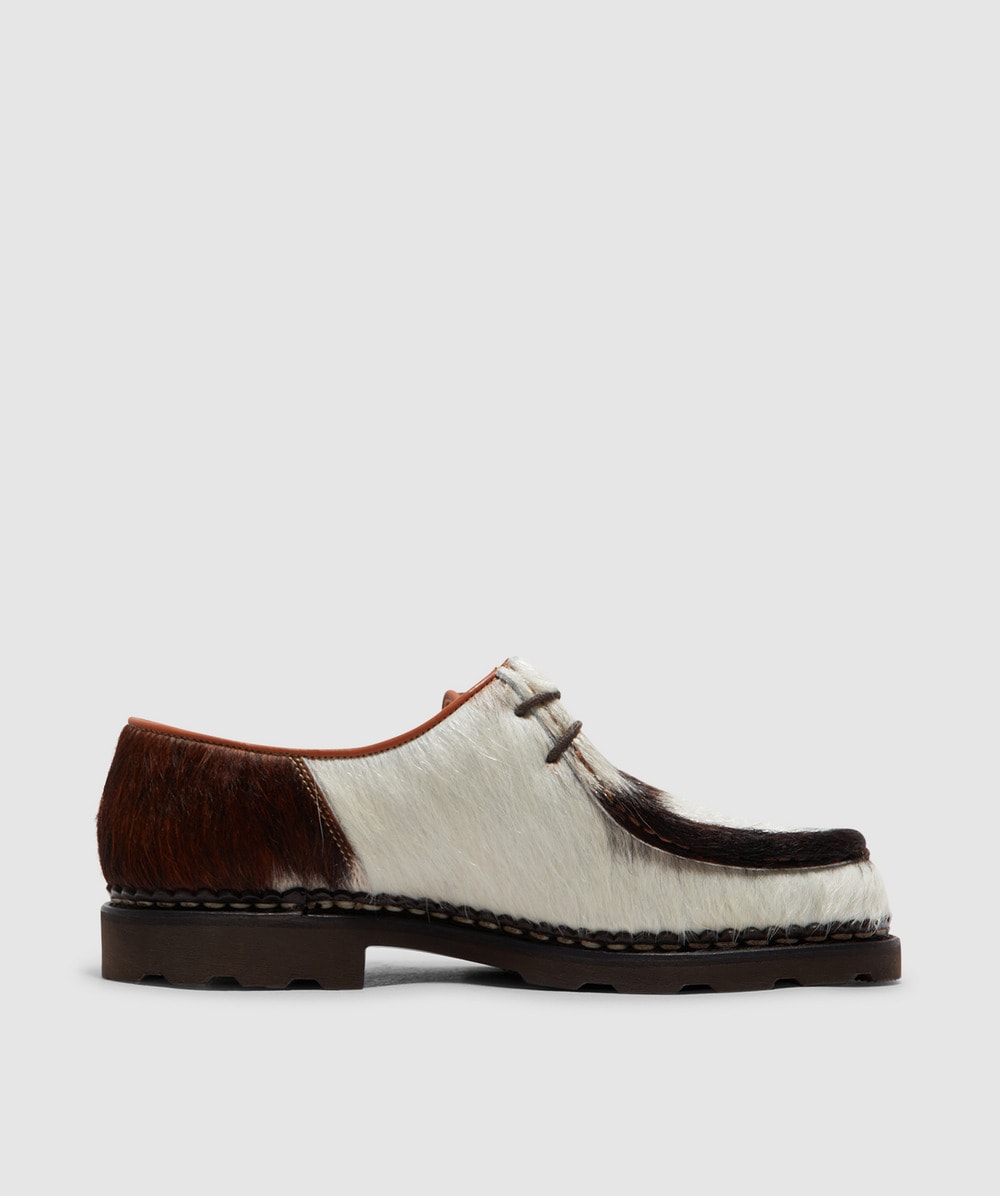 靴 Paraboot MICHAEL 41 chaussures paraboot michael 7.5 41.5 derby en cuir