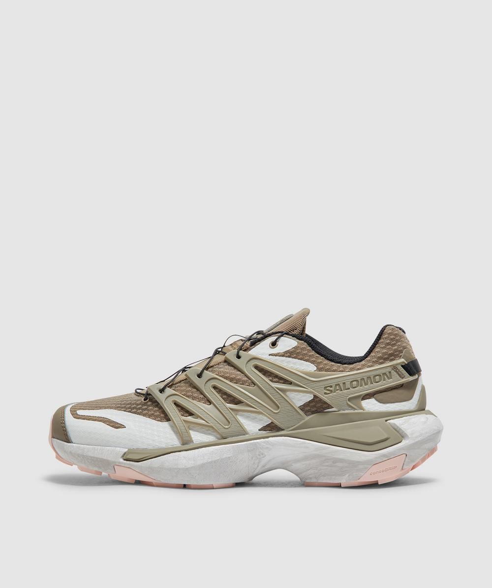 Salomon S LAB Xt Pu.Re Advanced Sneaker (Fallen Rock/Stone Gray/Vanilla Ice - 7) - Size 7 - Men's, Unisex