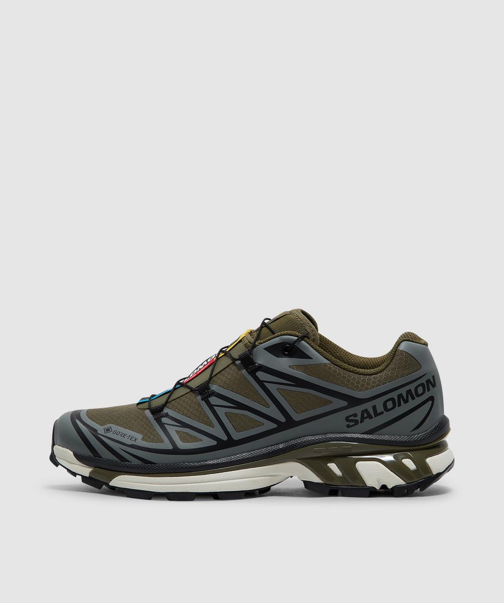 Salomon S LAB Xt-6 Gore-Tex Sneaker (Olive Night/Sedona Sage/Black - 9) - Size 9 - Men's, Unisex