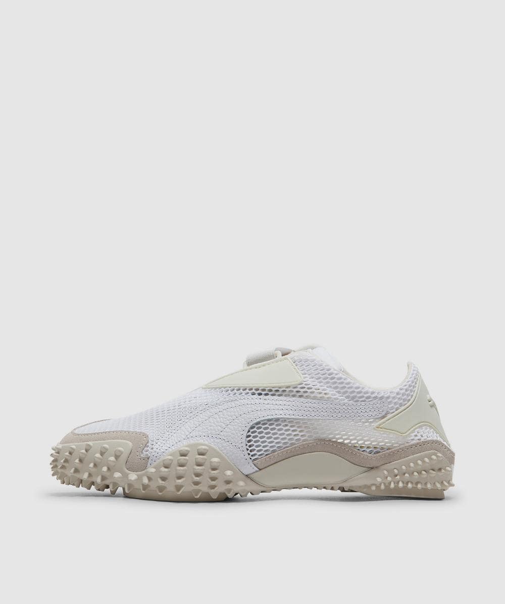 Puma Mostro Mesh Sneakers In Neutral