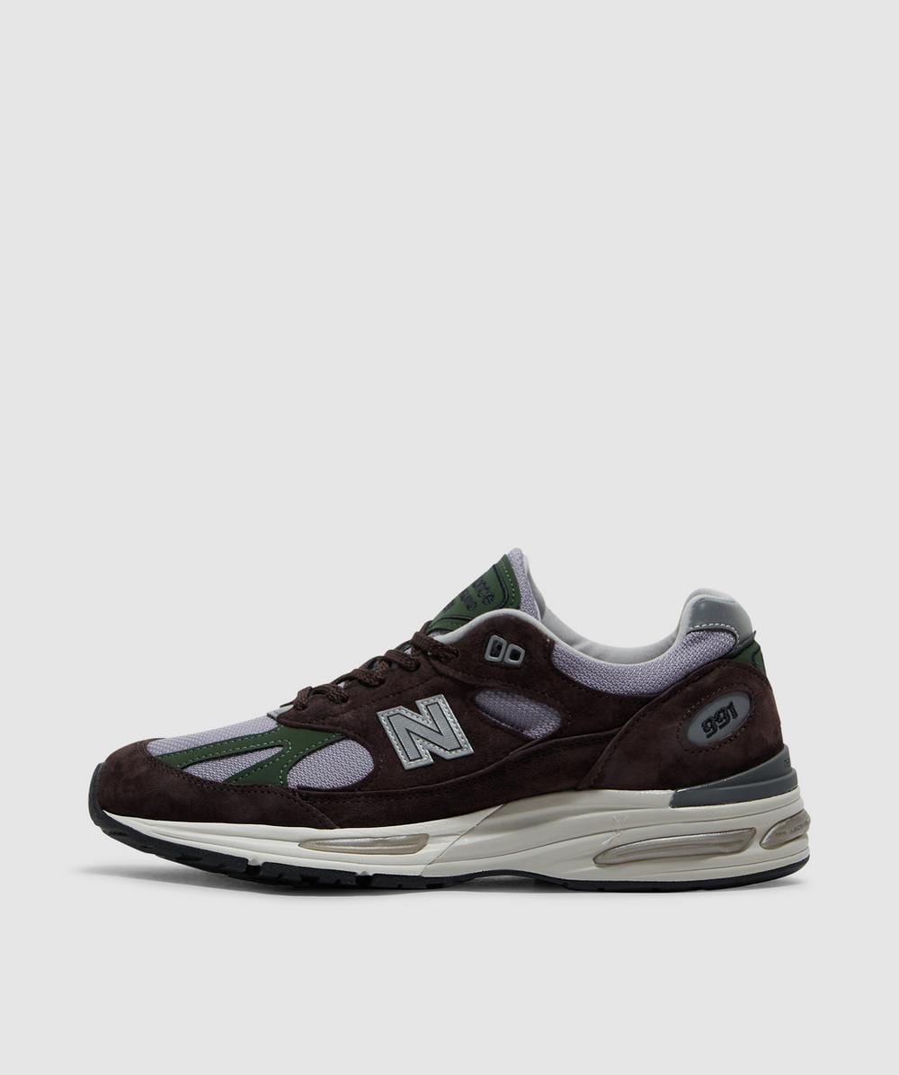New Balance Miuk 991v2 Trainer In Licorice