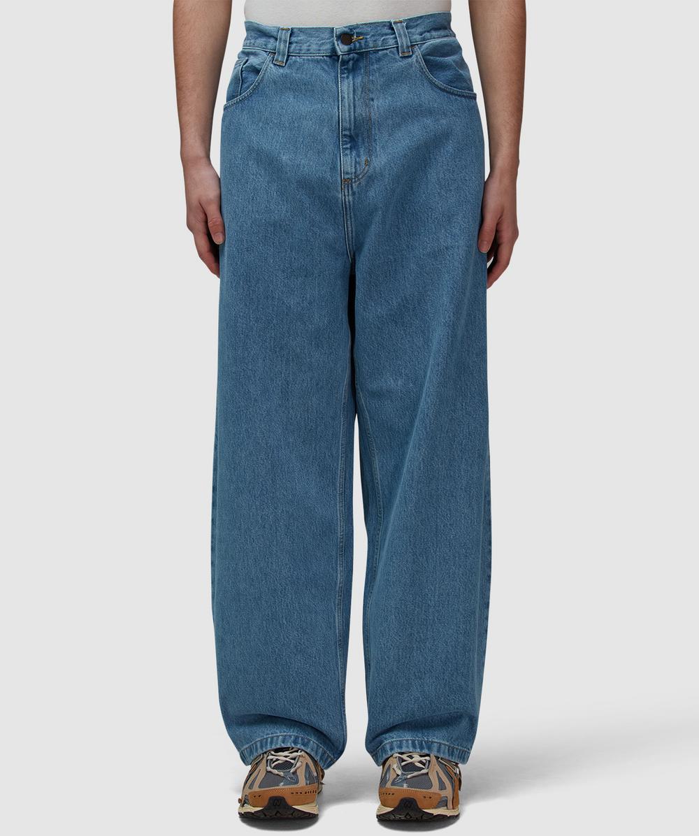 Carhartt WIP Brandon Pant (Blue Stone Bleached - S) - Size Clothing & Accessories > Clothing > Pants, Male