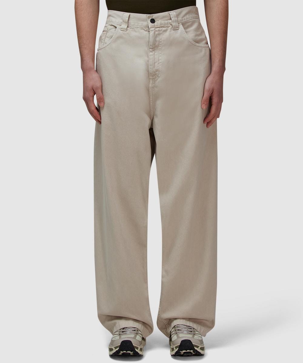 Carhartt WIP Brandon Pant (Fleur De Sel Stone Dyed - M) - Size M, Male