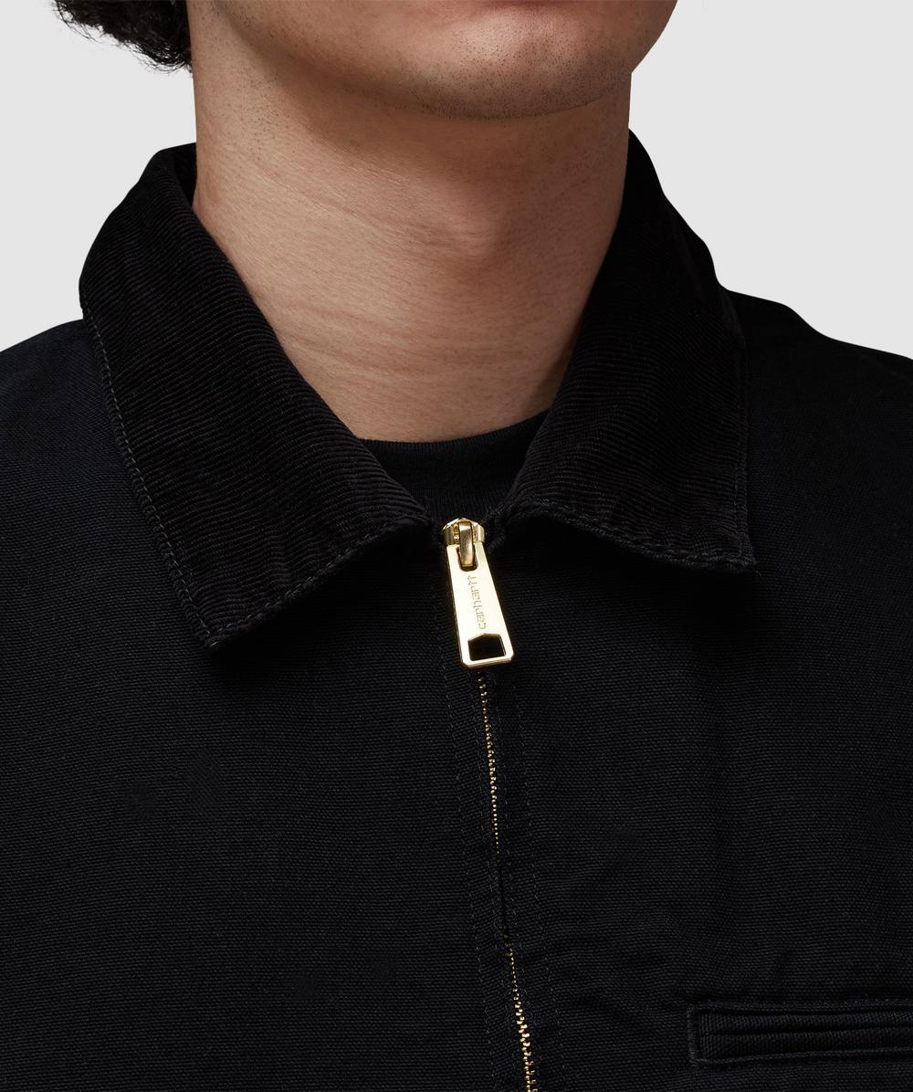 Carhartt WIP Detroit jacket | BLACK / BLACK RINSED | SEVENSTORE