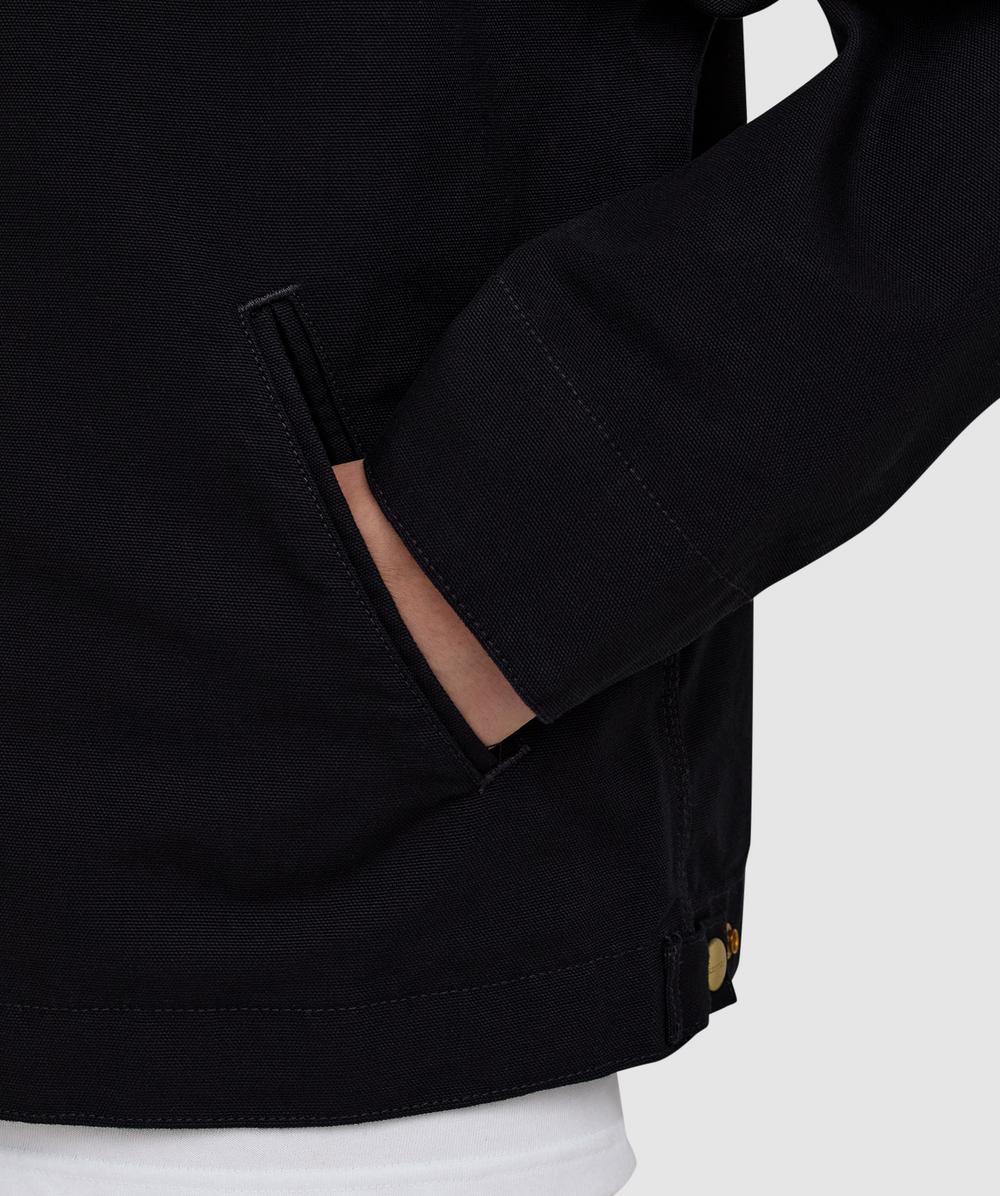 Carhartt WIP Detroit jacket | BLACK / BLACK RINSED | SEVENSTORE