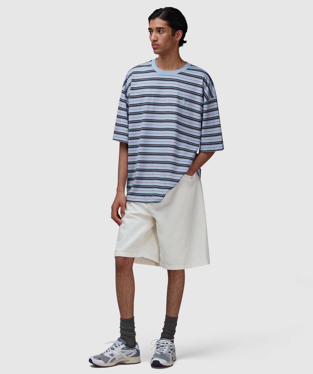 ★ドイツ発*carhartt WIP*新作*Nathan Stripe Tシャツ/AS★ Carhartt WIP Nathan t-shirt | NATHAN STRIPE, AIR SKY