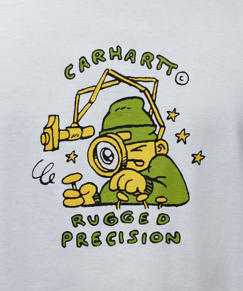 Carhartt WIP Precision work t-shirt | WHITE | SEVENSTORE