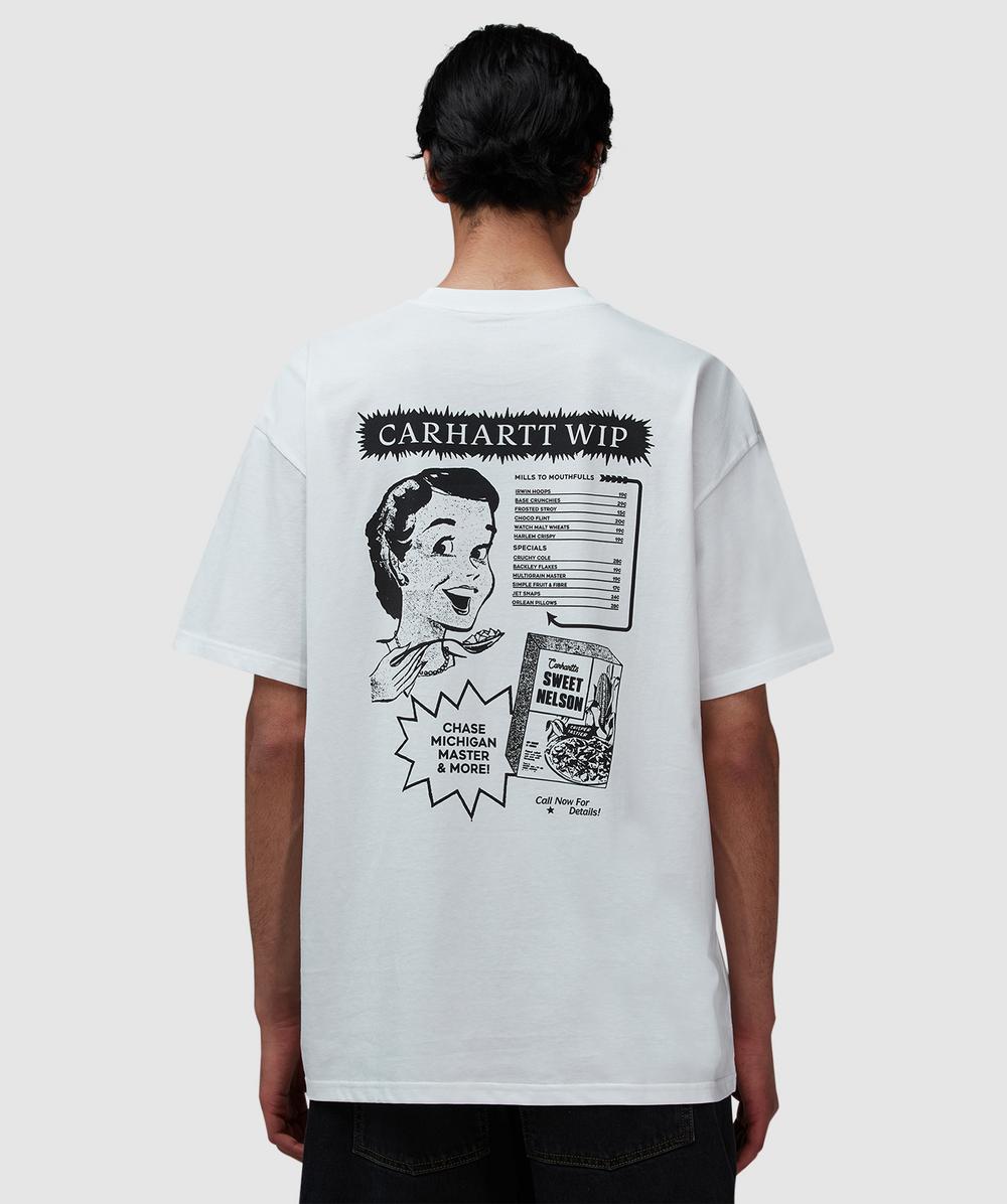 Carhartt WIP Catalogue t-shirt | WHITE / BLACK | SEVENSTORE