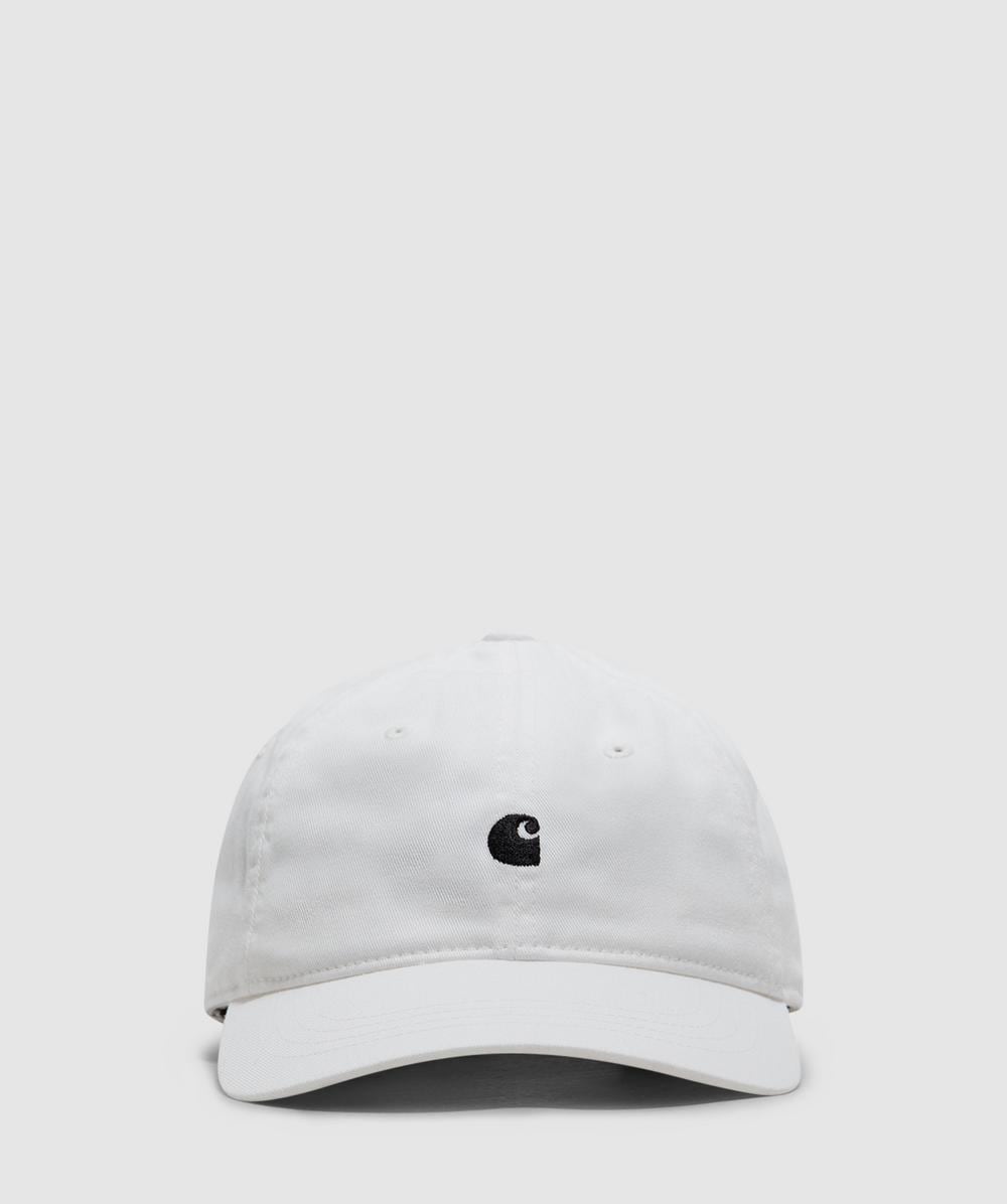 Carhartt WIP Madison Logo Hat (White / Black - One Size) - Size ONE SIZE, Unisex