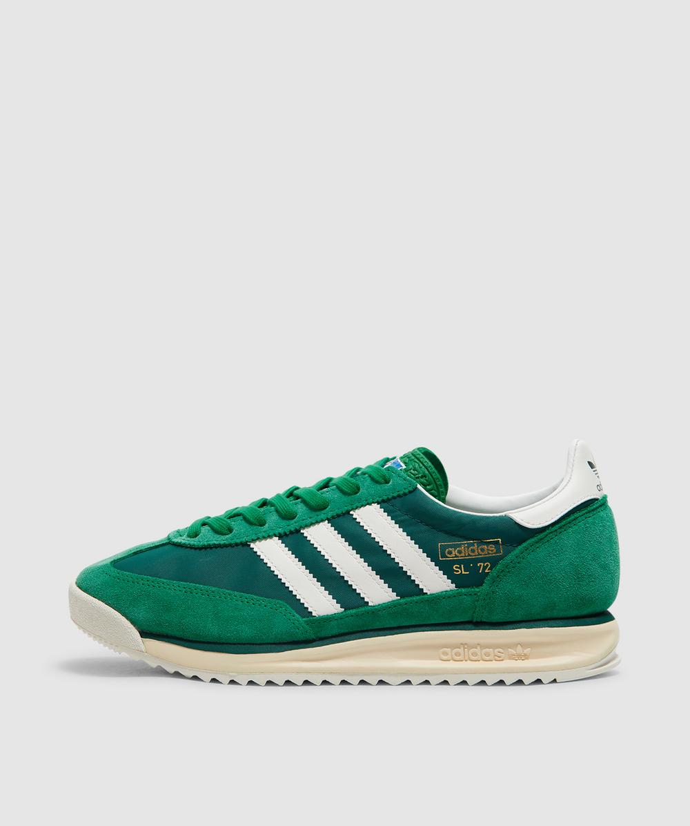 adidas Sl72 Sneaker (Green/Core White/Collegiate Green - 5) - Size 5 - Women's, Unisex