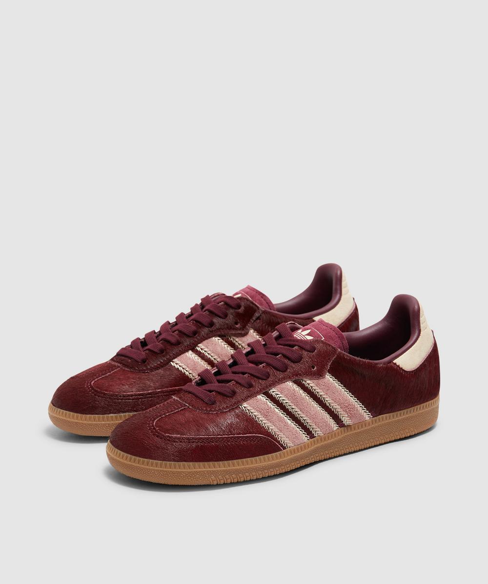 adidas☆Samba OG 'ponyhair' sneaker スニーカー【UK発】 adidas Samba OG 'ponyhair' sneaker | WONDER WHITE/CORE BLACK