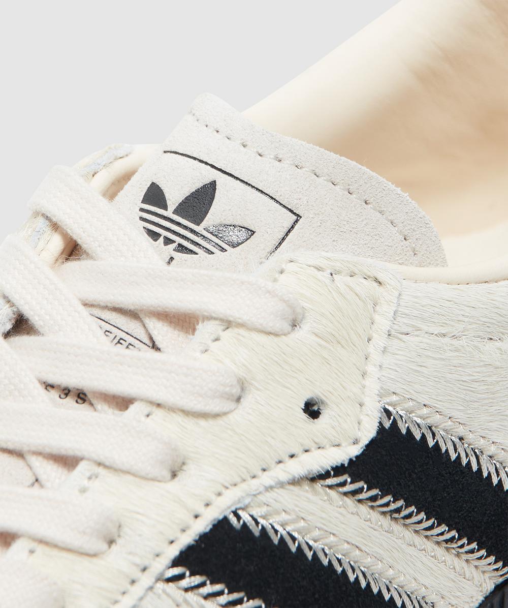 adidas Samba OG 'ponyhair' sneaker | WONDER WHITE/CORE BLACK